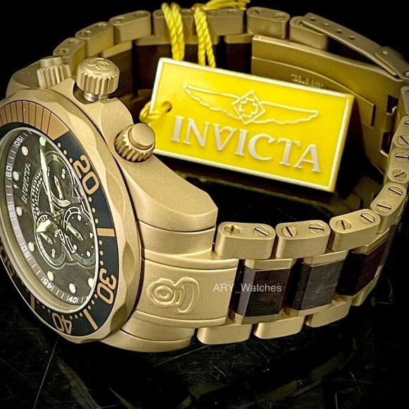 NEW Invicta Pro Diver 47MM Brown Dial Swiss Quartz Bracelet Watch - Picture 7 of 11